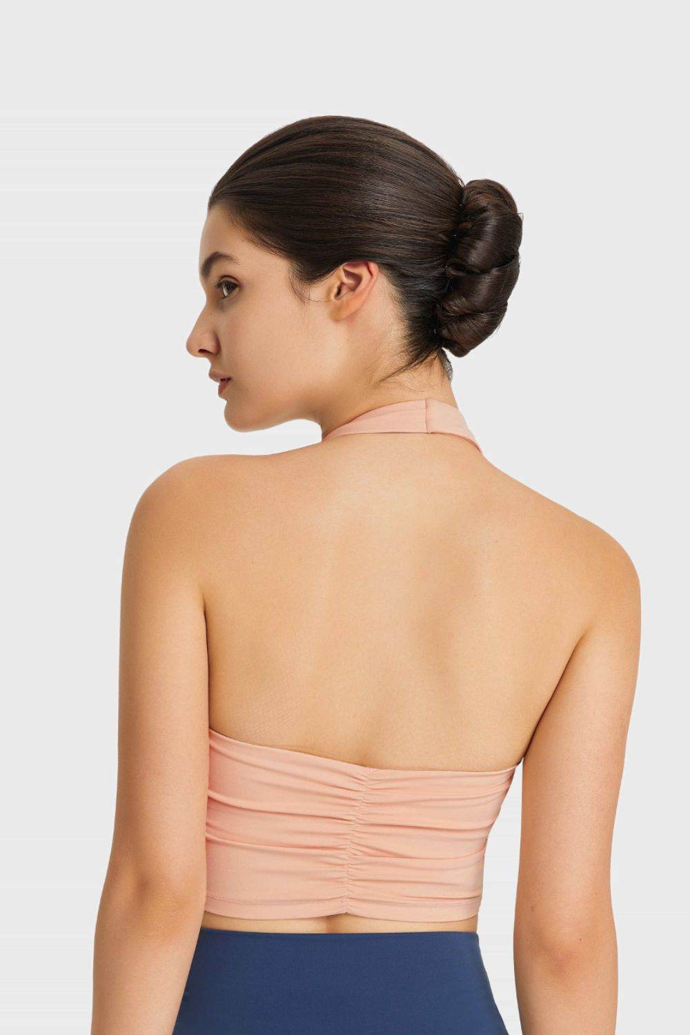 Millennia Breathable Halter Neck Sports Bra - Selvanelle