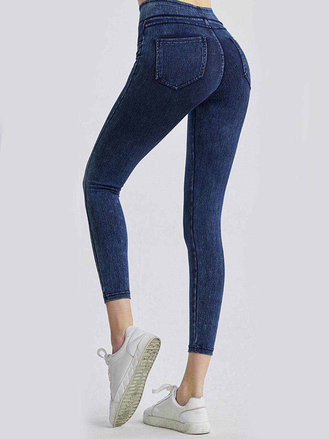 Wide Waistband Sports Leggings for Ultimate Comfort Fit - Selvanelle