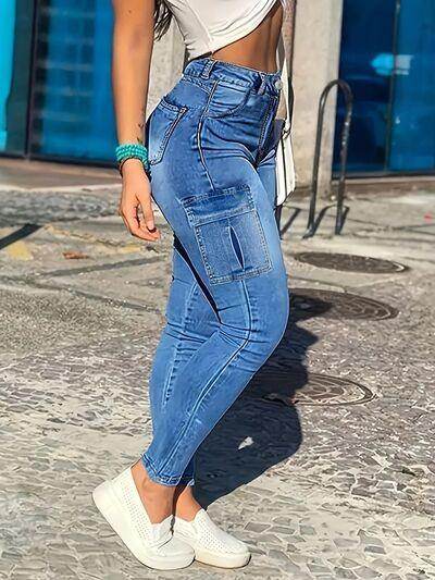 Stylish Skinny Jeans with Pockets for Every Occasion - Selvanelle