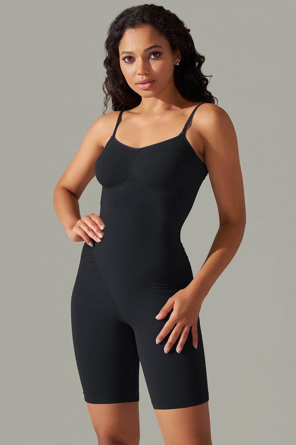Spaghetti Strap Active Romper for Comfortable All Day Wear - Selvanelle