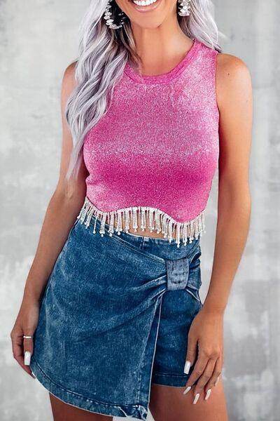 Zip Back Denim Skort for Women with Stretch Fabric - Selvanelle