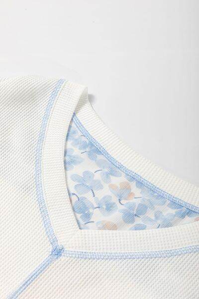 High-Low V-Neck Long Sleeve Blouse for Women Stylish Wear - Selvanelle