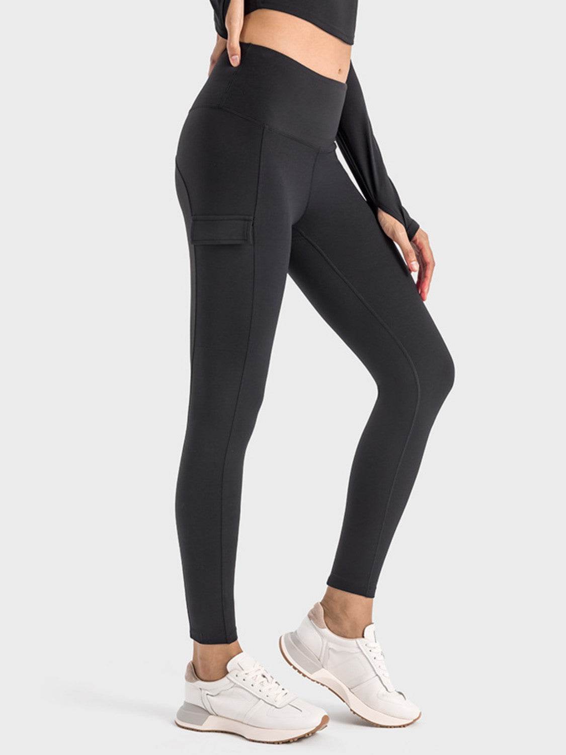 Millennia Wide Waistband Sports Leggings - Selvanelle