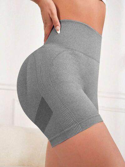 High Waist Active Shorts for Women with Stretchy Comfort - Selvanelle