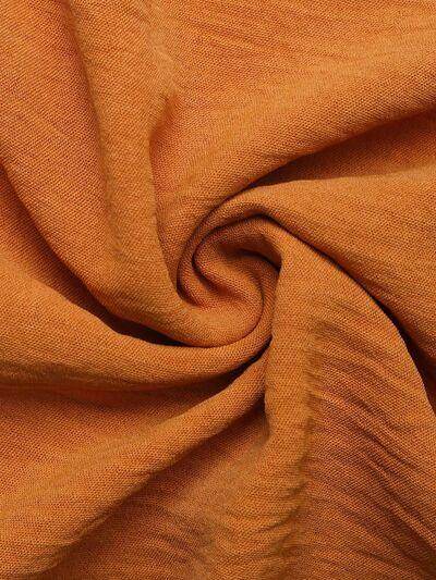 Perfee Tied Crochet Detail Short Sleeve Blouse for Women - Selvanelle