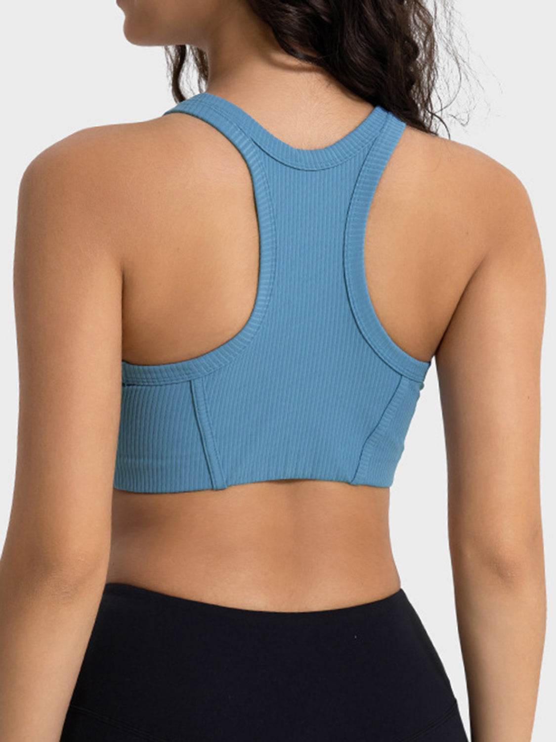 Millennia Wide Strap Cropped Sport Tank - Selvanelle