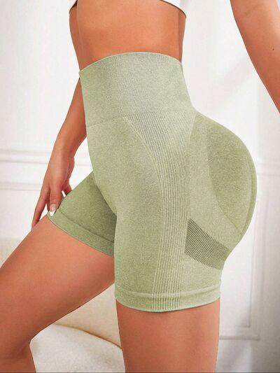 High Waist Active Shorts for Women with Stretchy Comfort - Selvanelle