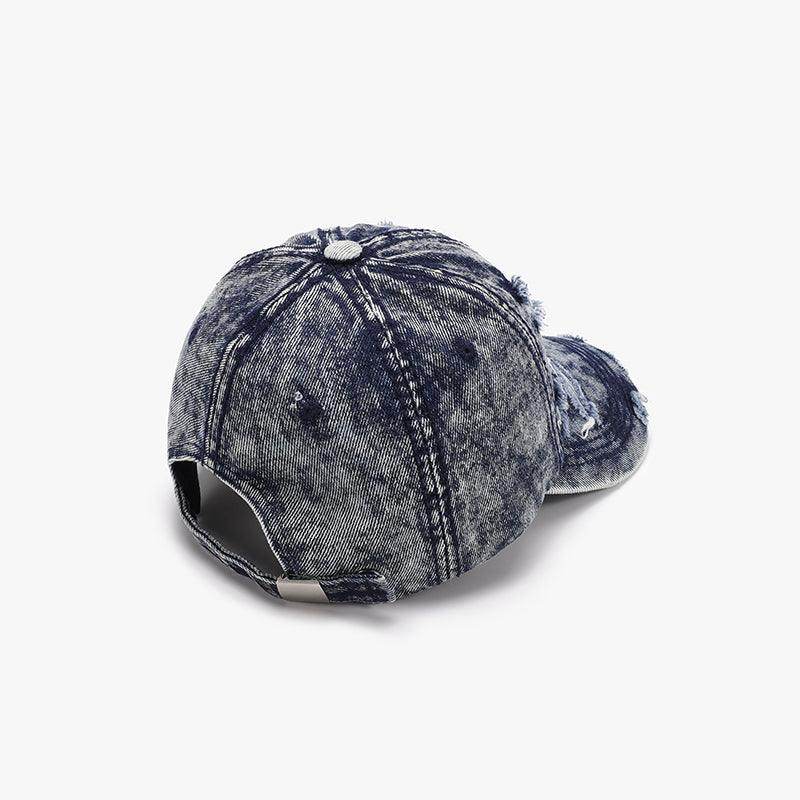 Distressed Cotton Baseball Cap for Casual Style and Comfort - Selvanelle