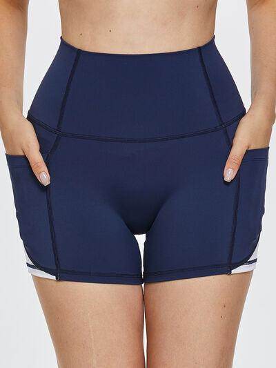 High Waist Active Shorts for Women with Stretch Comfort - Selvanelle