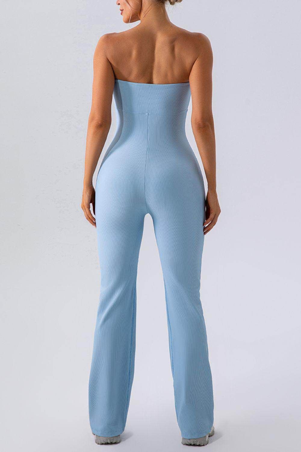 Sleeveless Straight Active Jumpsuit for Ultimate Comfort - Selvanelle