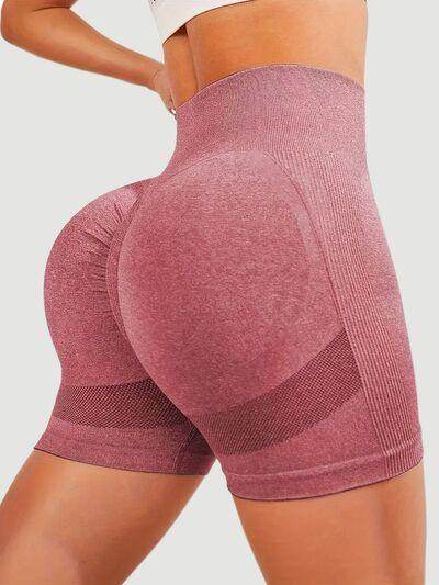 High Waist Active Shorts for Women with Stretchy Comfort - Selvanelle