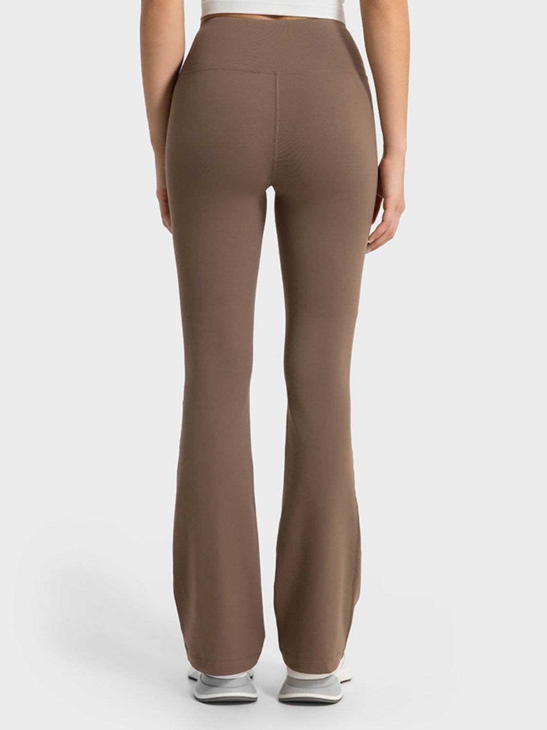 Millennia Wide Waistband Bootcut Sport Pants - Selvanelle