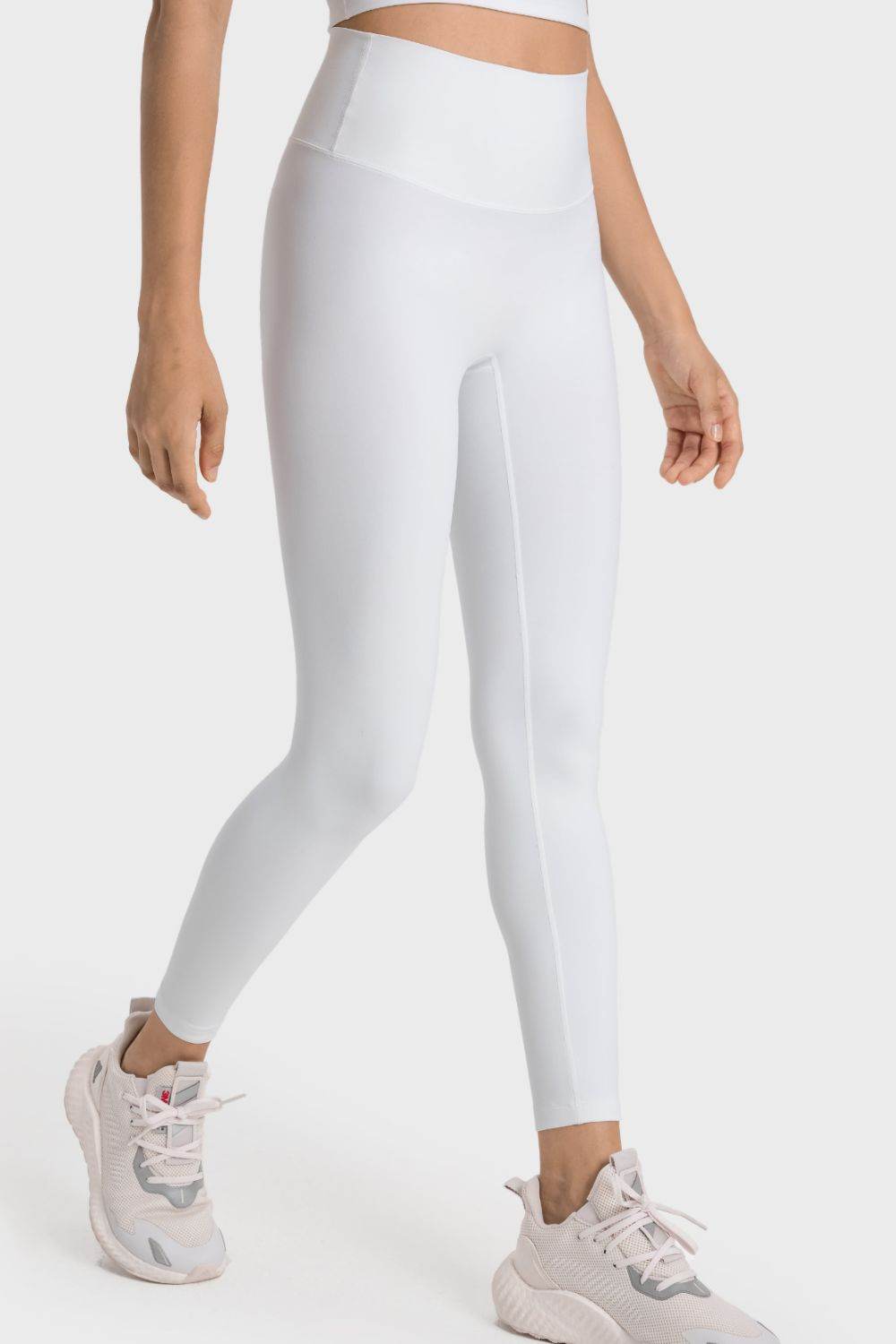 Millennia High-Rise Wide Waistband Yoga Leggings - Selvanelle