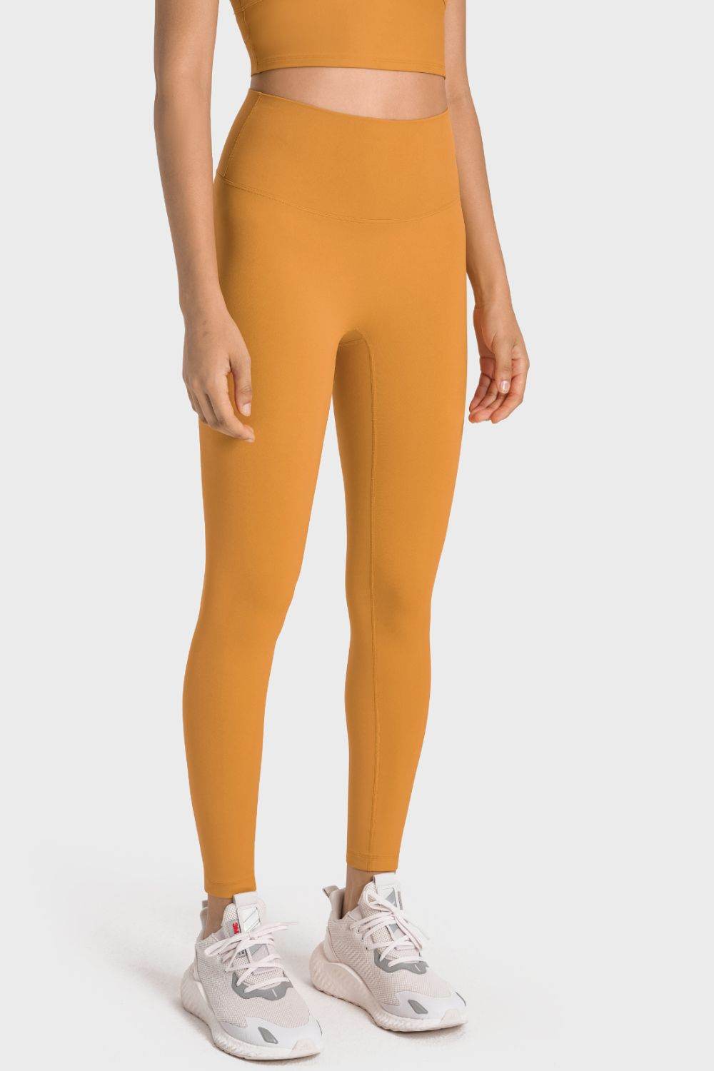 Millennia High-Rise Wide Waistband Yoga Leggings - Selvanelle