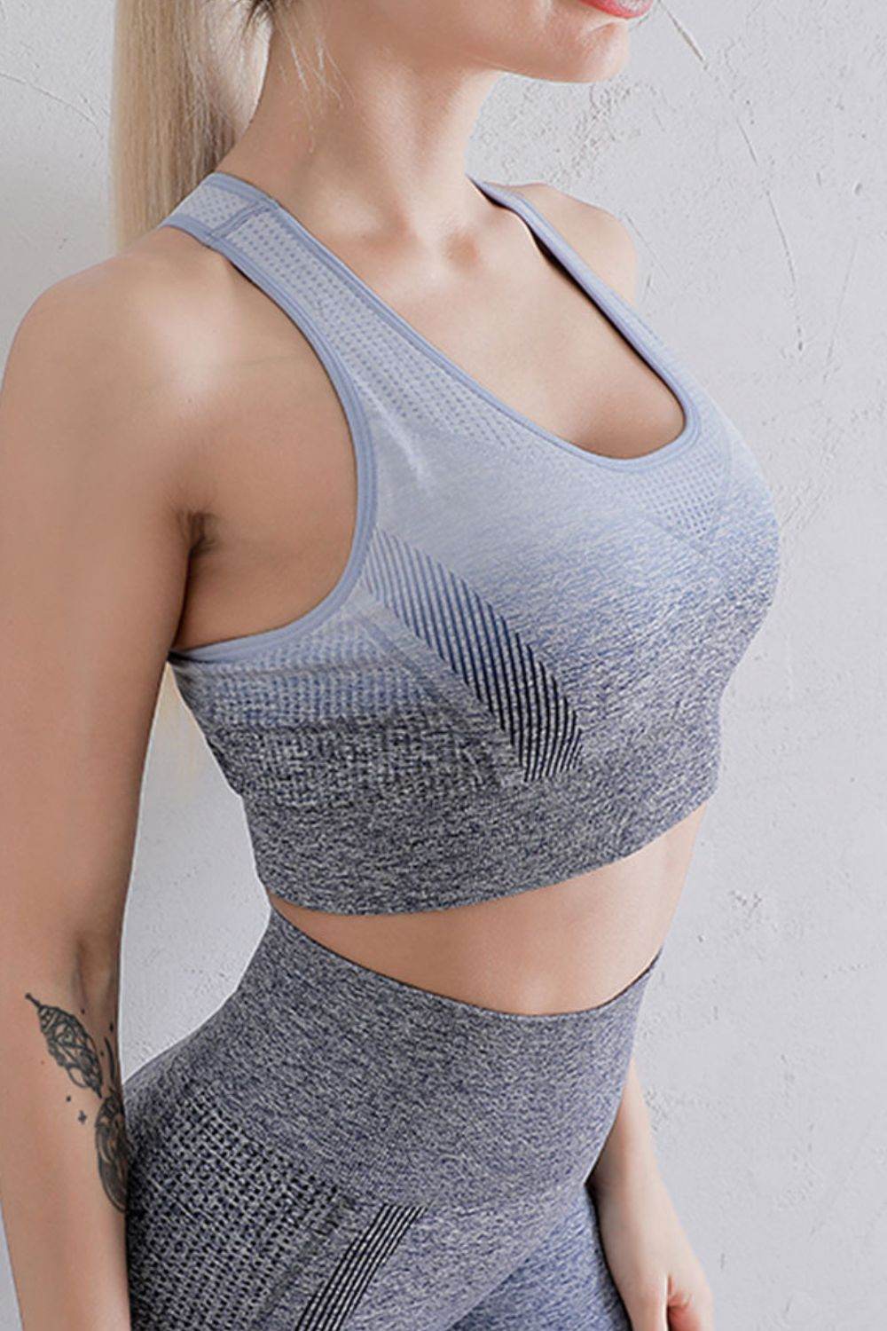 Gradient Sports Bra and Leggings Set - Selvanelle