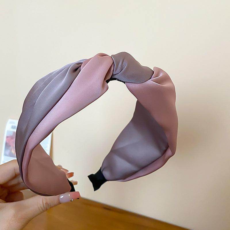 Contrast Cloth Headband for Comfortable All-Day Wear - Selvanelle