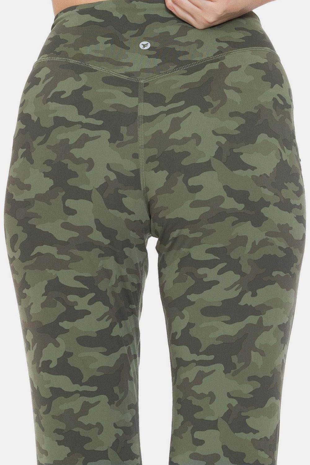 Leggings Depot Camouflage High Waist Leggings for Women - Selvanelle
