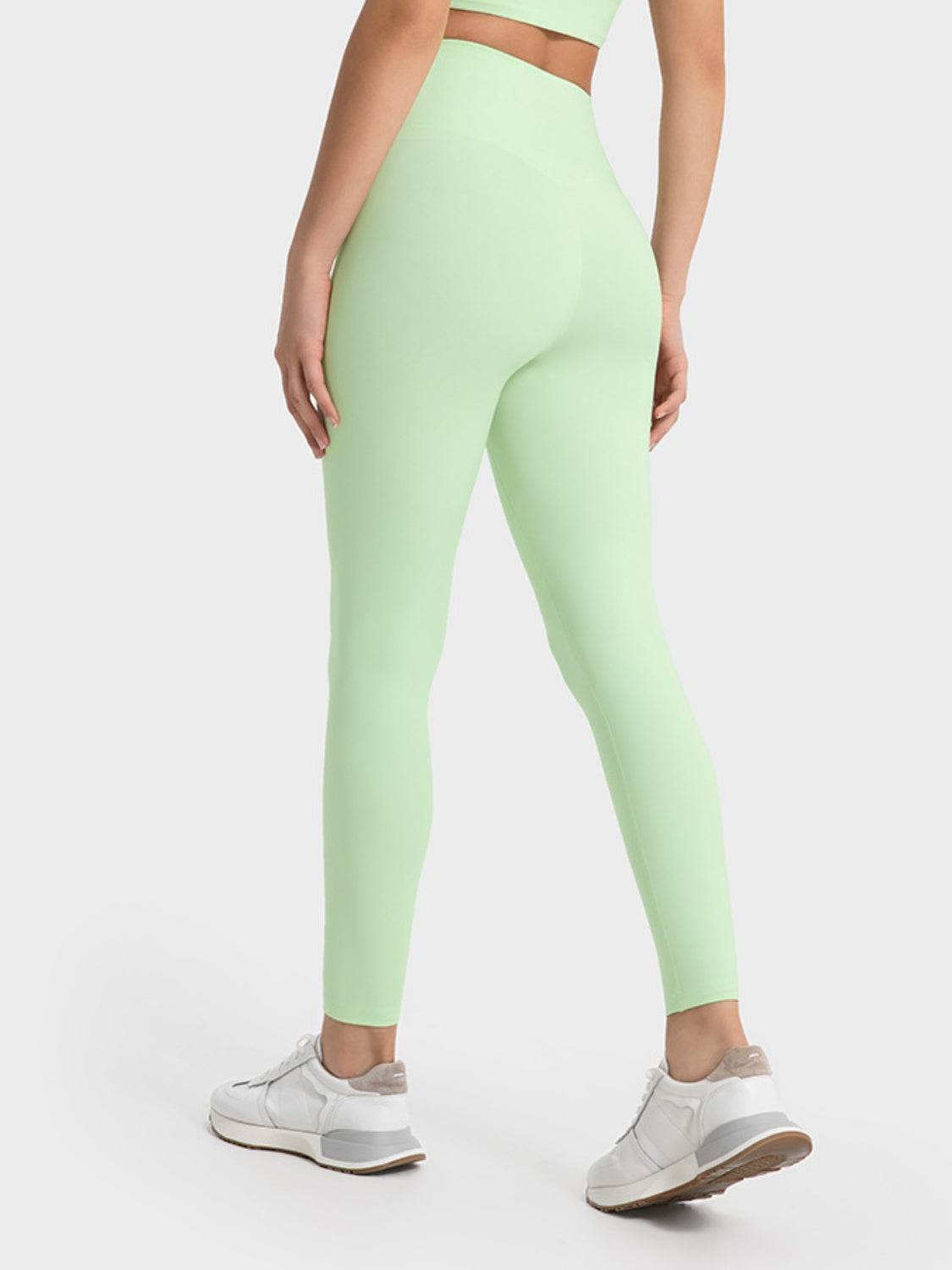 Millennia Wide Waistband Sports Leggings - Selvanelle
