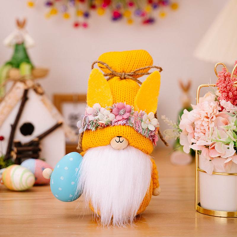 Easter Knit Faceless Doll - Selvanelle