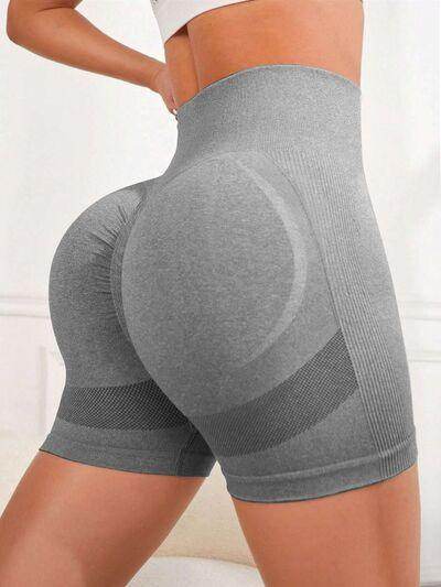 High Waist Active Shorts for Women with Stretchy Comfort - Selvanelle