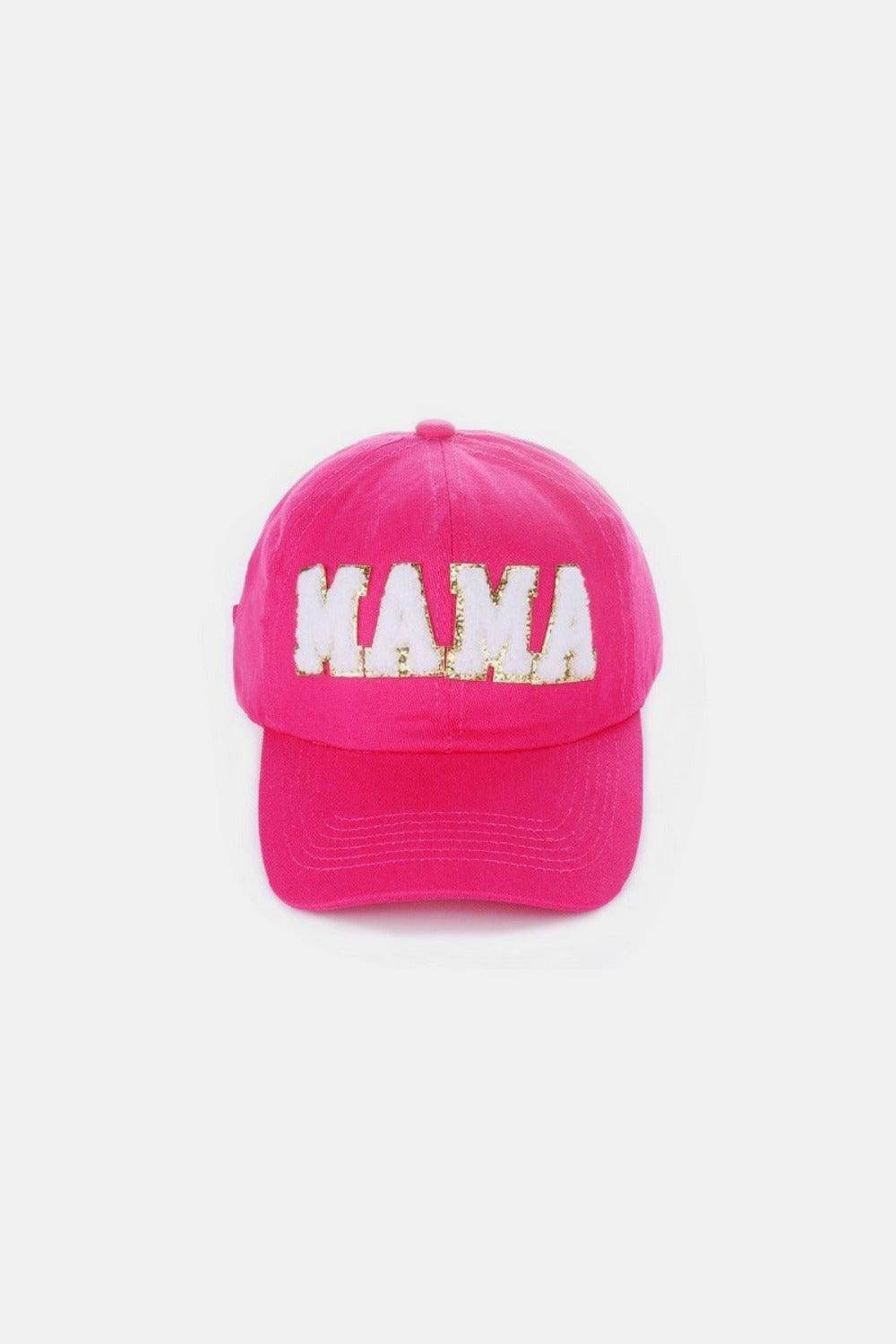MAMA Chenille Patch Baseball Cap for Stylish Everyday Wear - Selvanelle