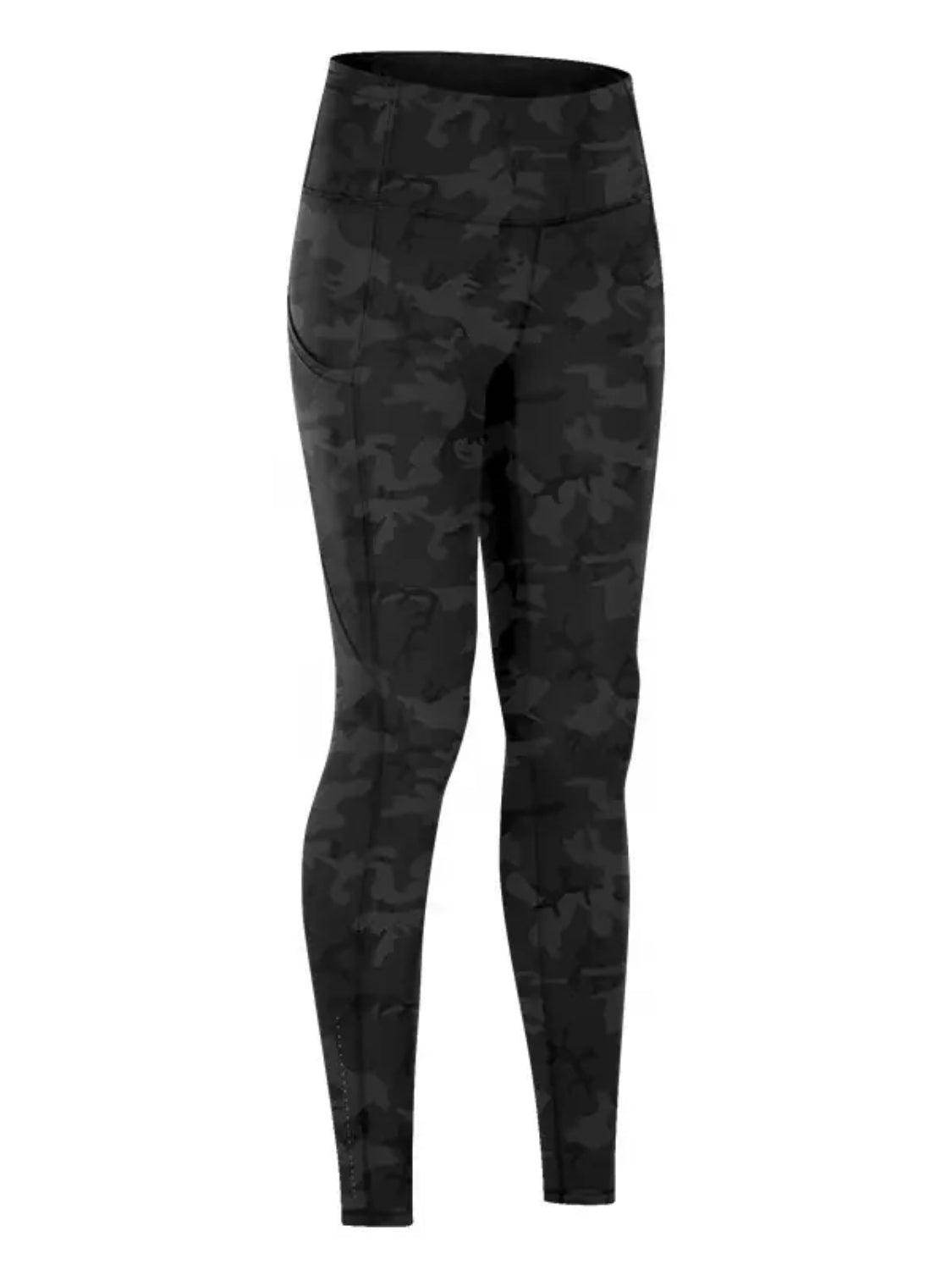 Wide Waistband Sports Leggings for Comfortable Fit - Selvanelle