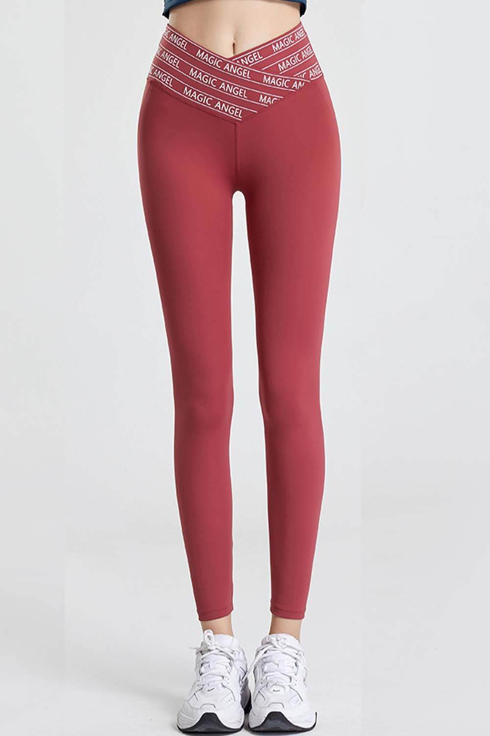 Wide Waistband Sports Pants - Selvanelle