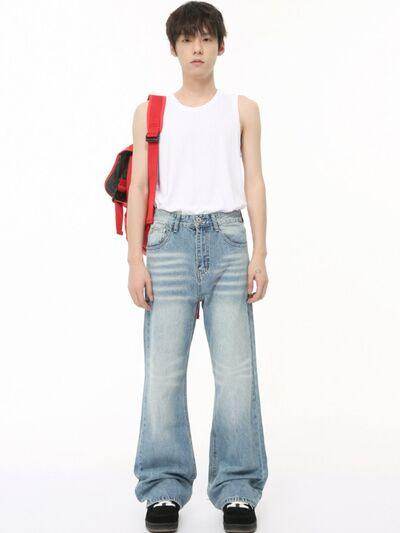 Stylish Baggy Jeans with Pockets for Ultimate Comfort - Selvanelle