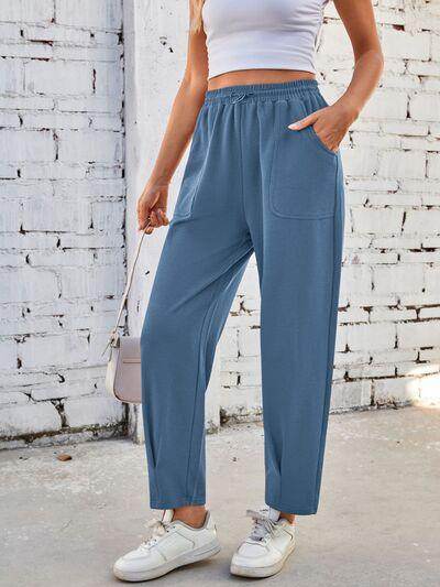 Lovelet Drawstring Pants with Pockets for Comfort and Style - Selvanelle