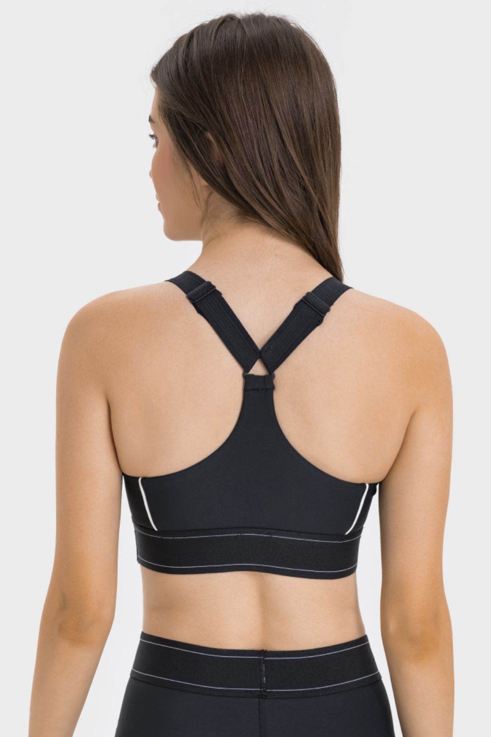 Millennia Contrast Sports Bra - Selvanelle