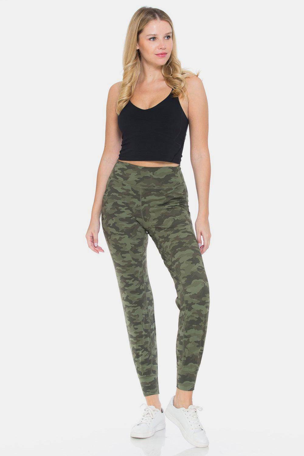 Leggings Depot Camouflage High Waist Leggings for Women - Selvanelle
