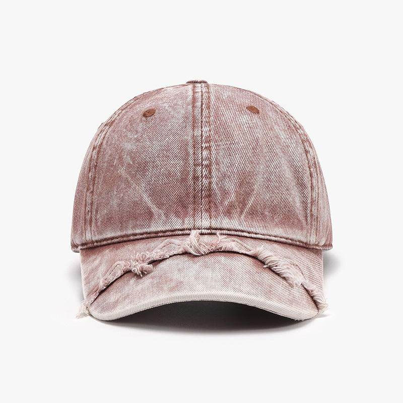 Fringe Adjustable Cotton Baseball Cap for Stylish Comfort - Selvanelle