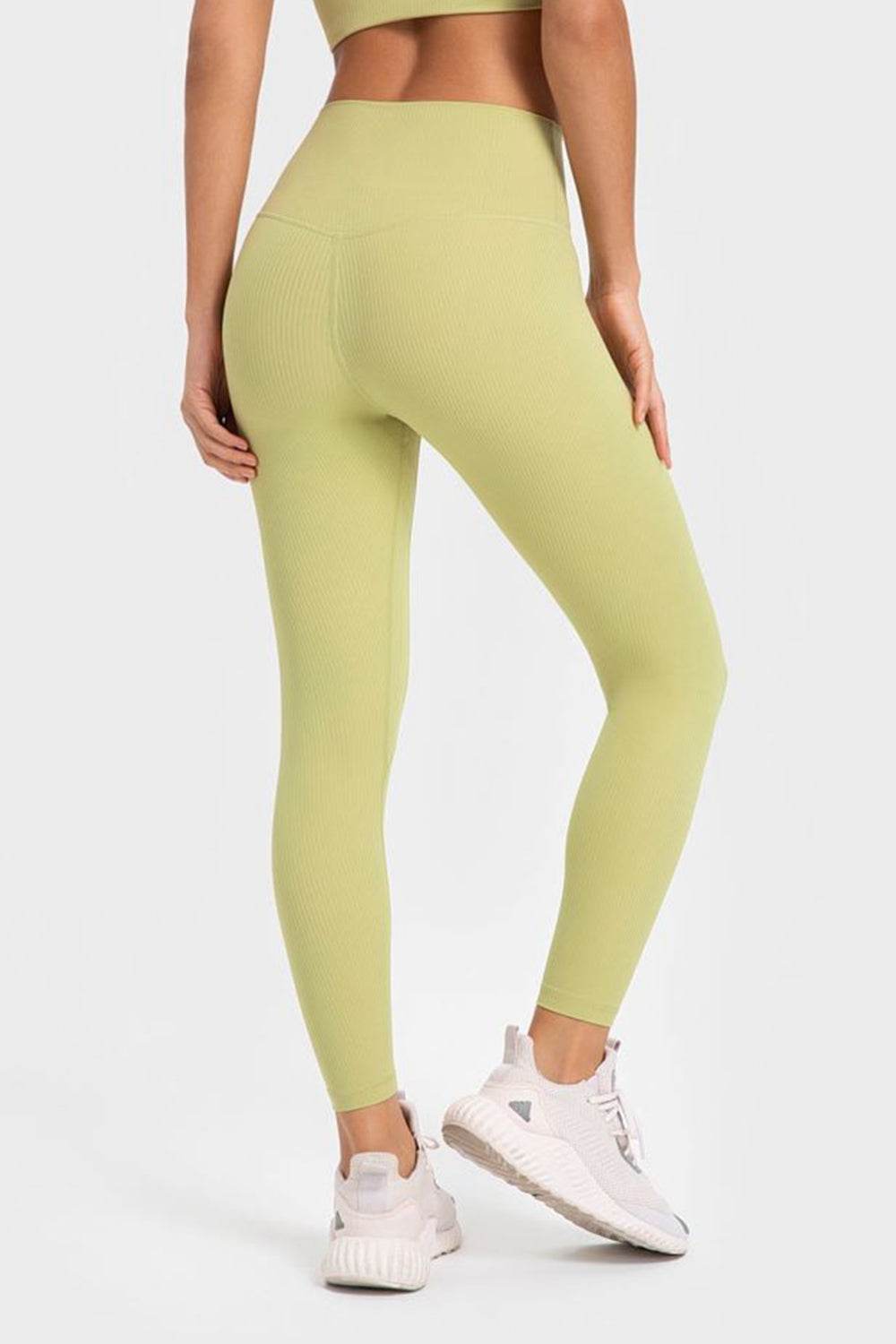 Millennia Highly Stretchy Wide Waistband Yoga Leggings - Selvanelle