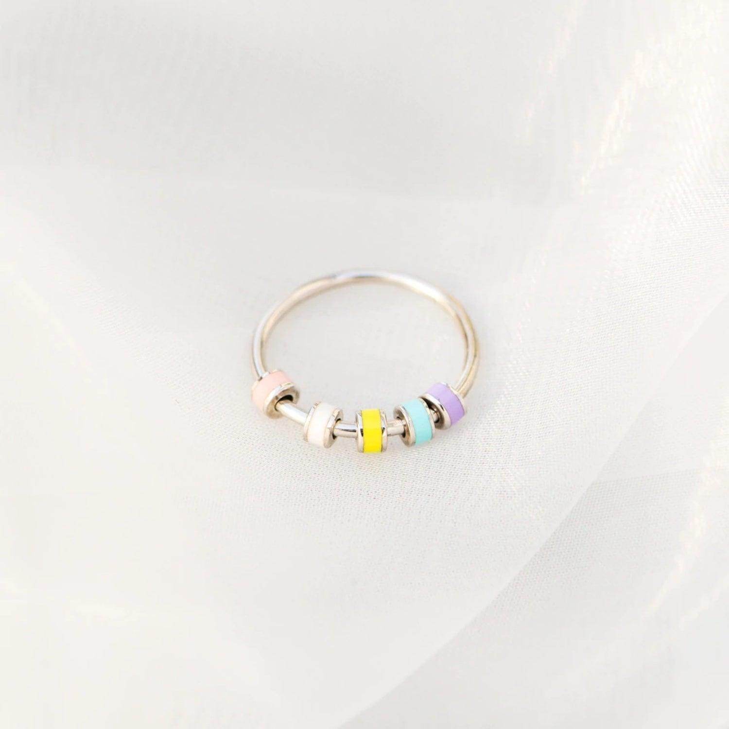 925 Sterling Silver Oil Drip Ring for Elegant Style - Selvanelle