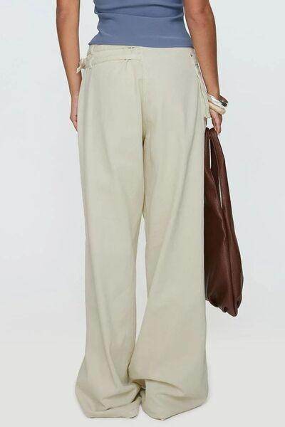 Stylish Wide Leg Jeans with Pockets for Everyday Wear - Selvanelle