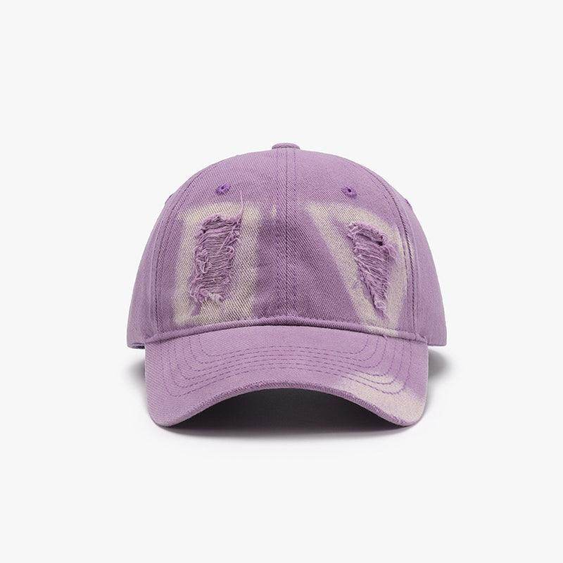 Distressed Cotton Baseball Cap for Casual Style and Comfort - Selvanelle