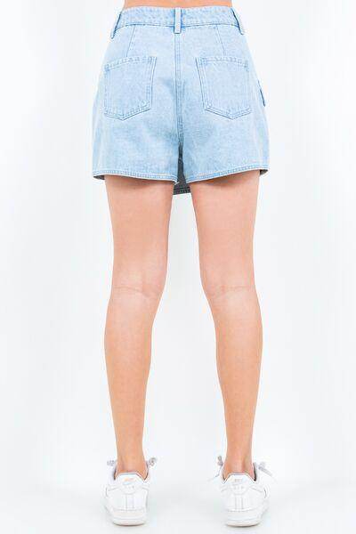 American Bazi Cargo Pocket Mini Skort for Women Fashion - Selvanelle