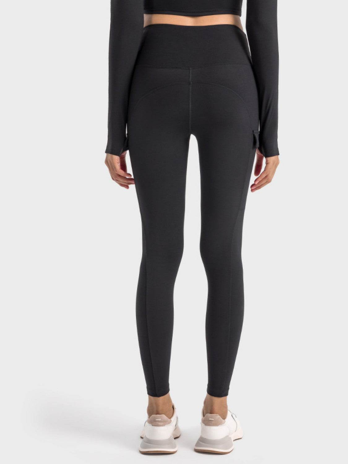 Millennia Wide Waistband Sports Leggings - Selvanelle