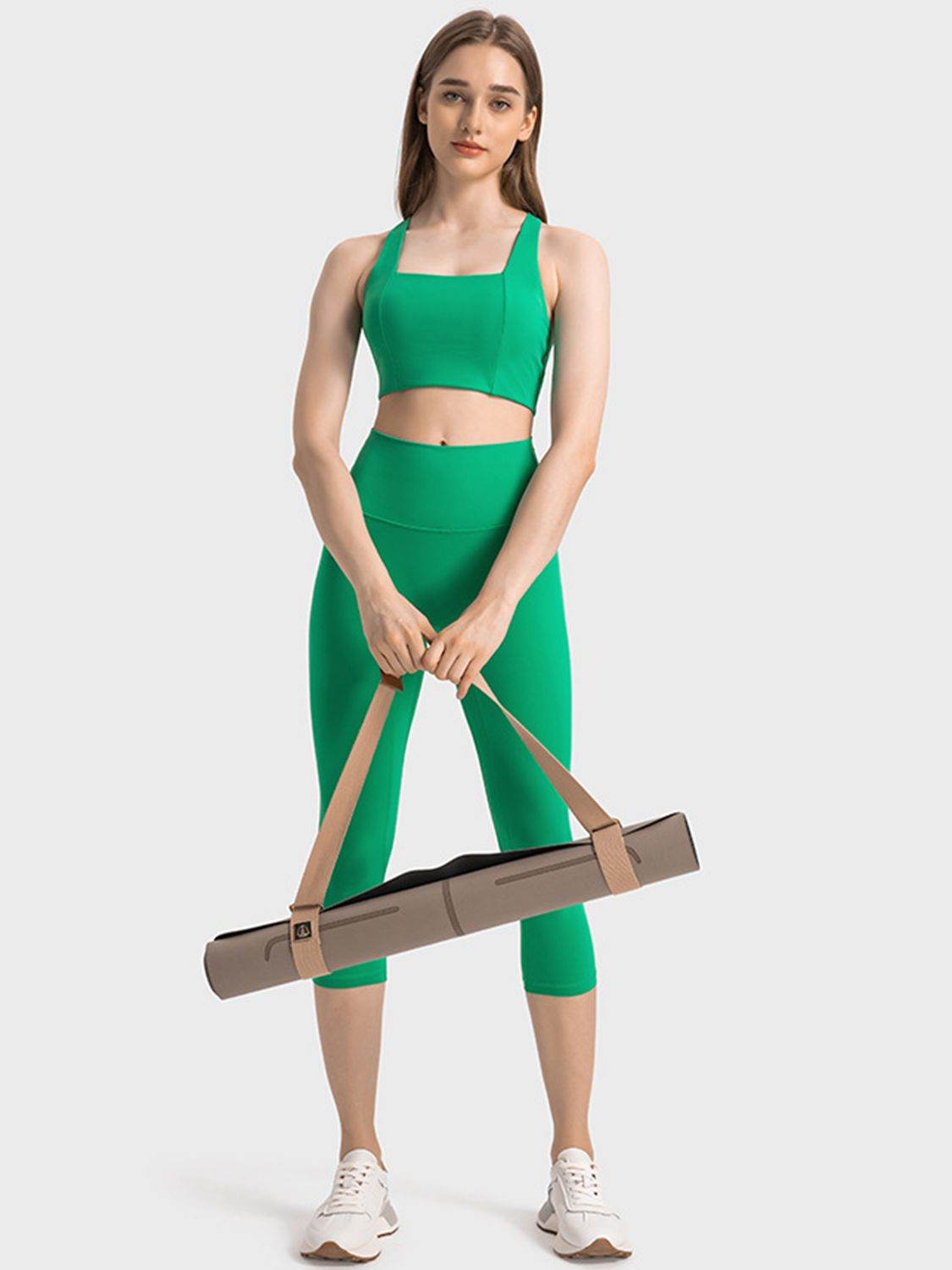 Millennia Scoop Neck Sports Bra - Selvanelle