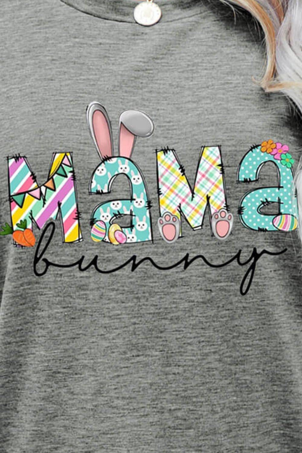 MAMA BUNNY Easter Graphic Tee - Selvanelle