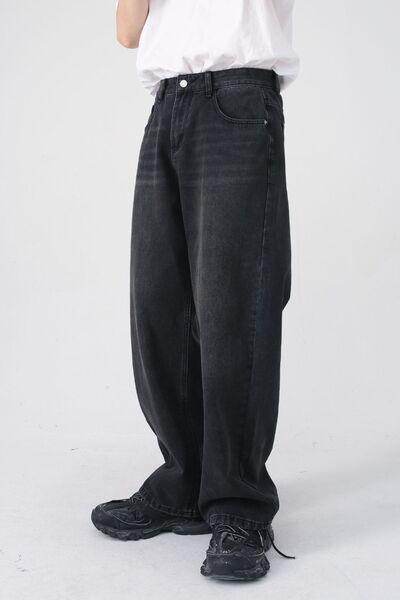 Baggy Jeans with Pockets for Comfortable Everyday Wear - Selvanelle