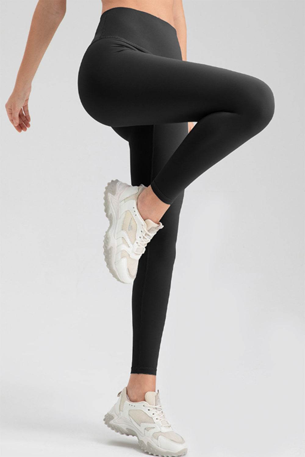 High Waist Skinny Active Pants - Selvanelle
