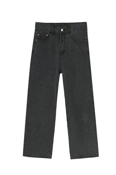 Stylish Baggy Jeans with Pockets for Everyday Comfort - Selvanelle