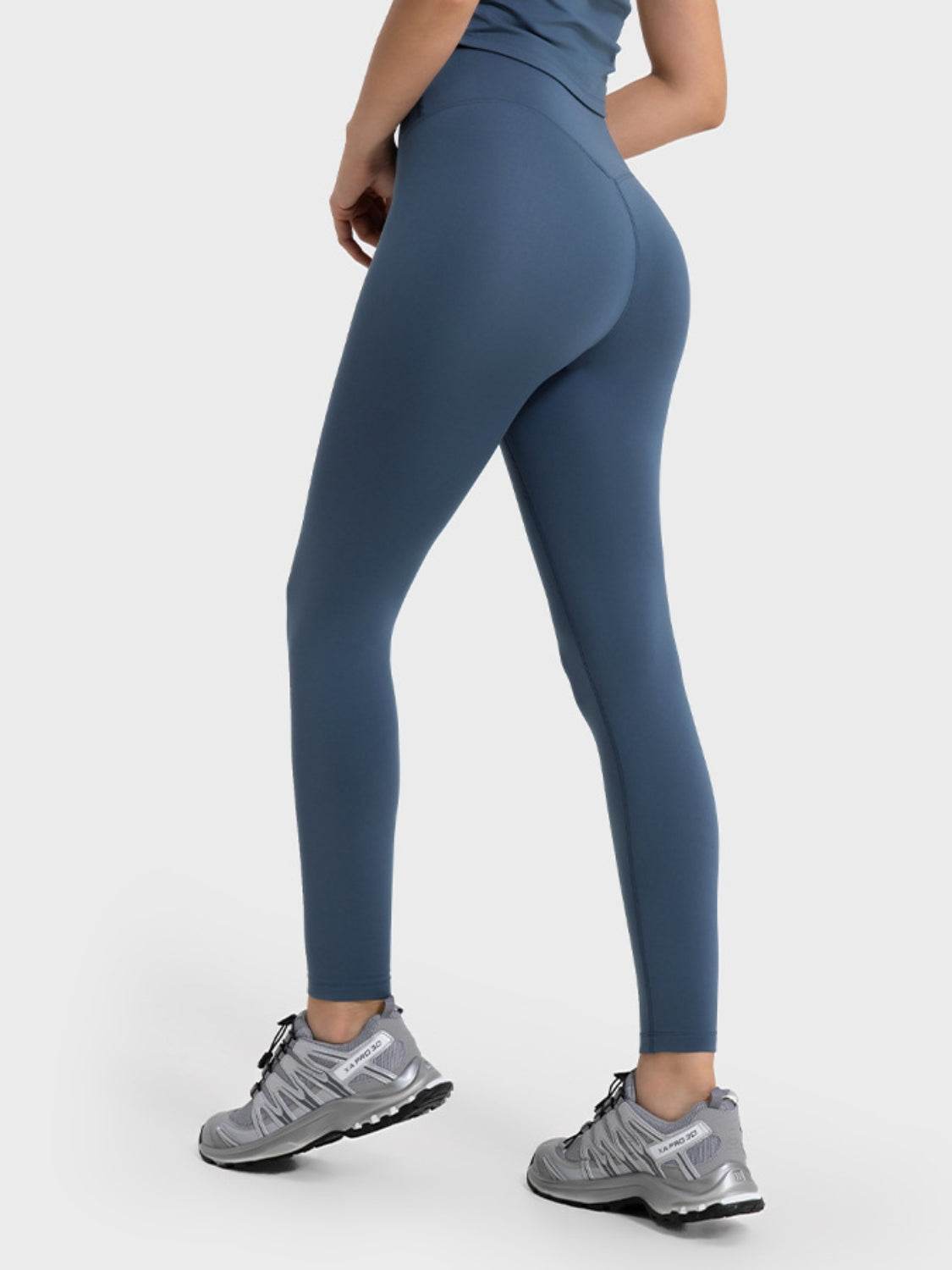 Millennia Wide Waistband Sports Leggings - Selvanelle