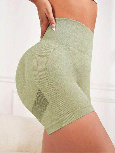 High Waist Active Shorts for Women with Stretchy Comfort - Selvanelle