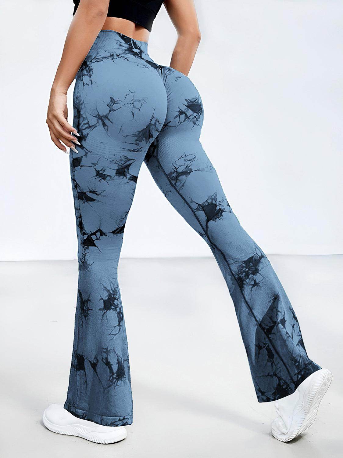 Tie-Dye High Waist Active Leggings for Women Comfortable Fit - Selvanelle
