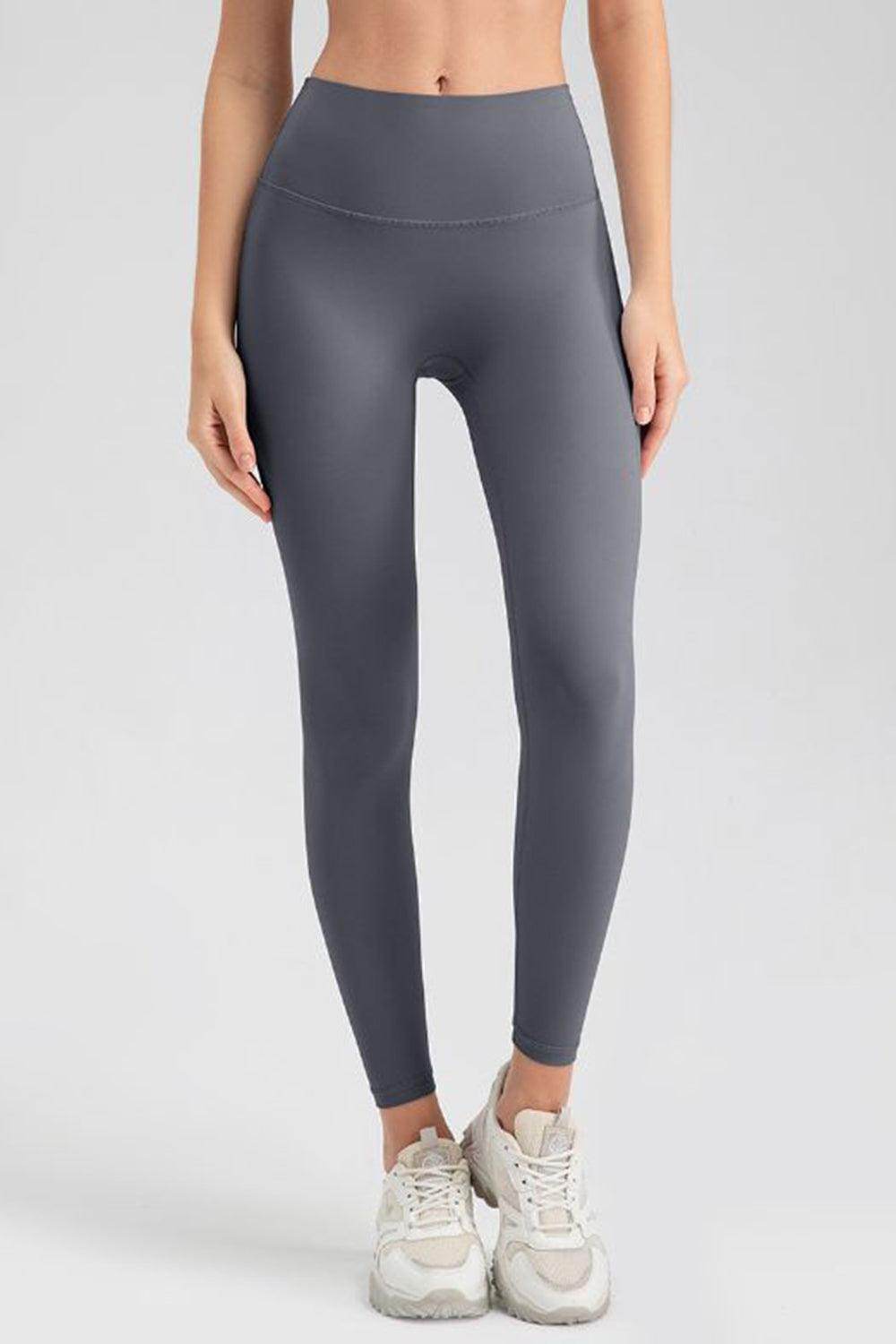 Wide Waistband Sport Leggings for Active Lifestyle Comfort - Selvanelle