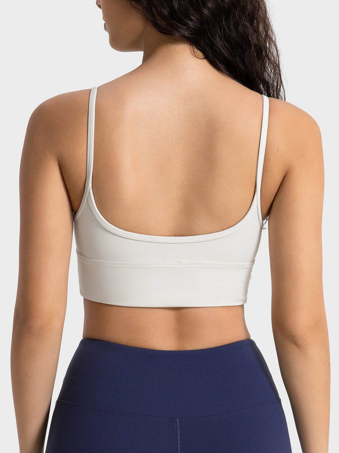 Millennia Spaghetti Strap Sport Bra - Selvanelle