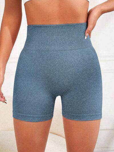 High Waist Active Shorts for Women with Stretchy Comfort - Selvanelle