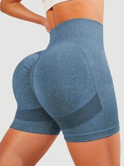 High Waist Active Shorts for Women with Stretchy Comfort - Selvanelle